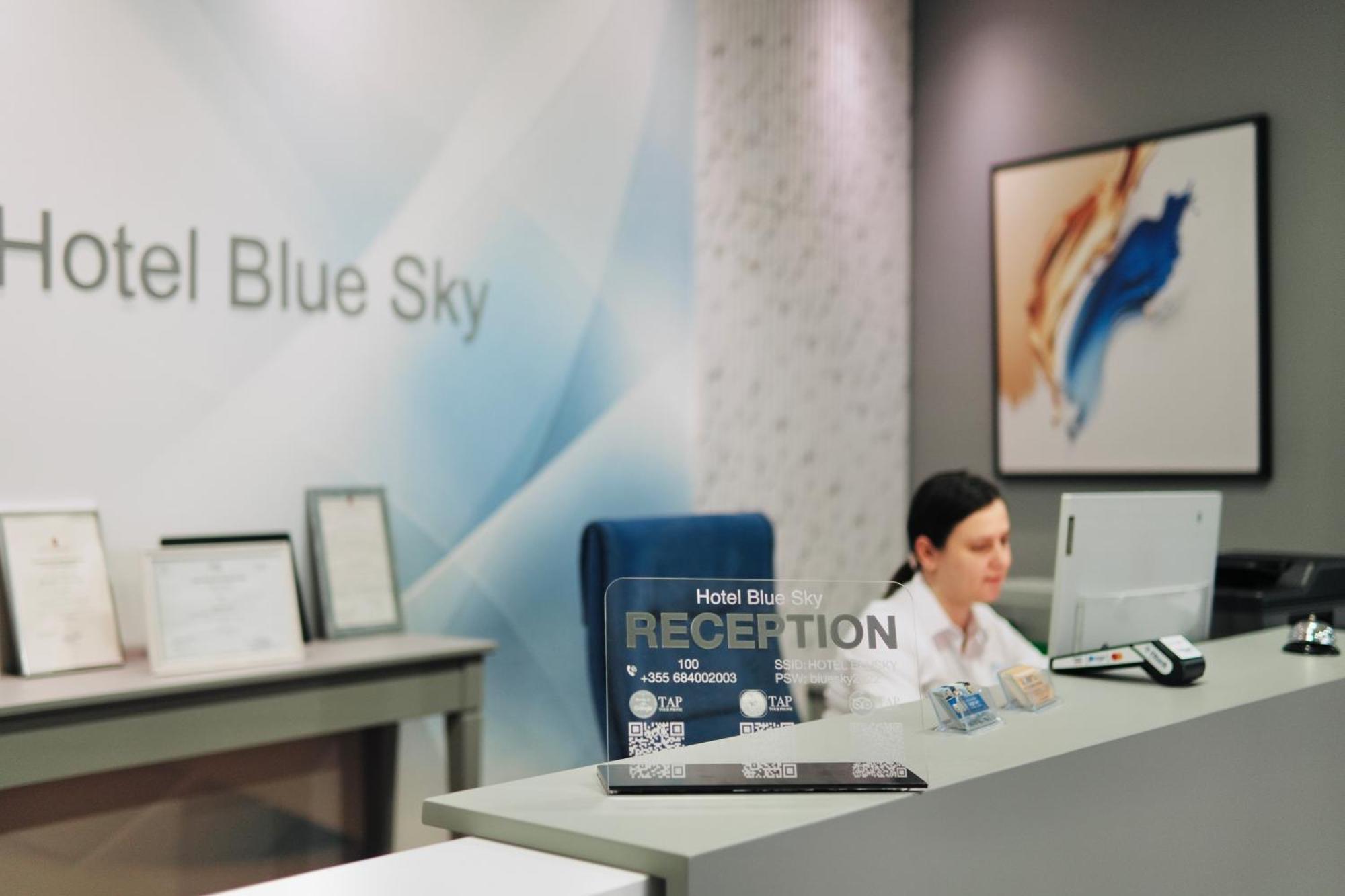 Hotel Blue Sky Saranda Dış mekan fotoğraf