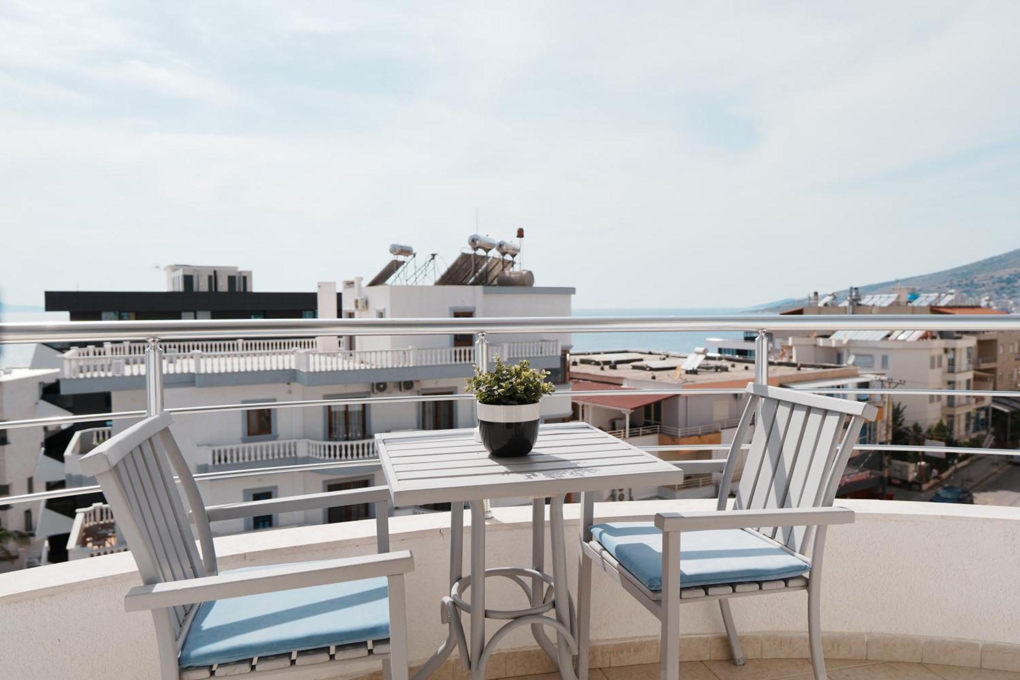 Hotel Blue Sky Saranda Dış mekan fotoğraf