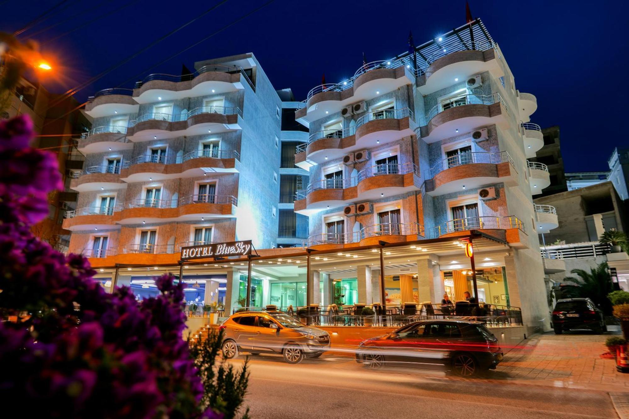 Hotel Blue Sky Saranda Dış mekan fotoğraf