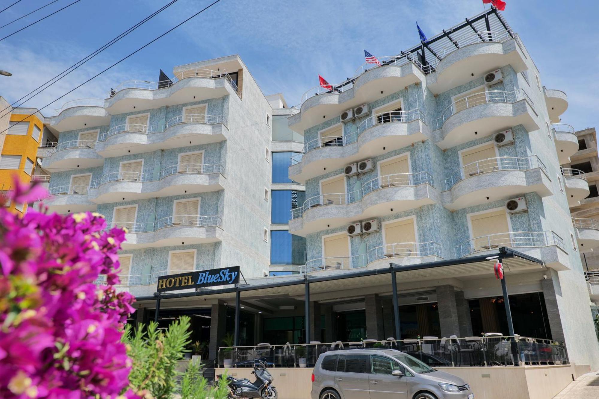 Hotel Blue Sky Saranda Dış mekan fotoğraf