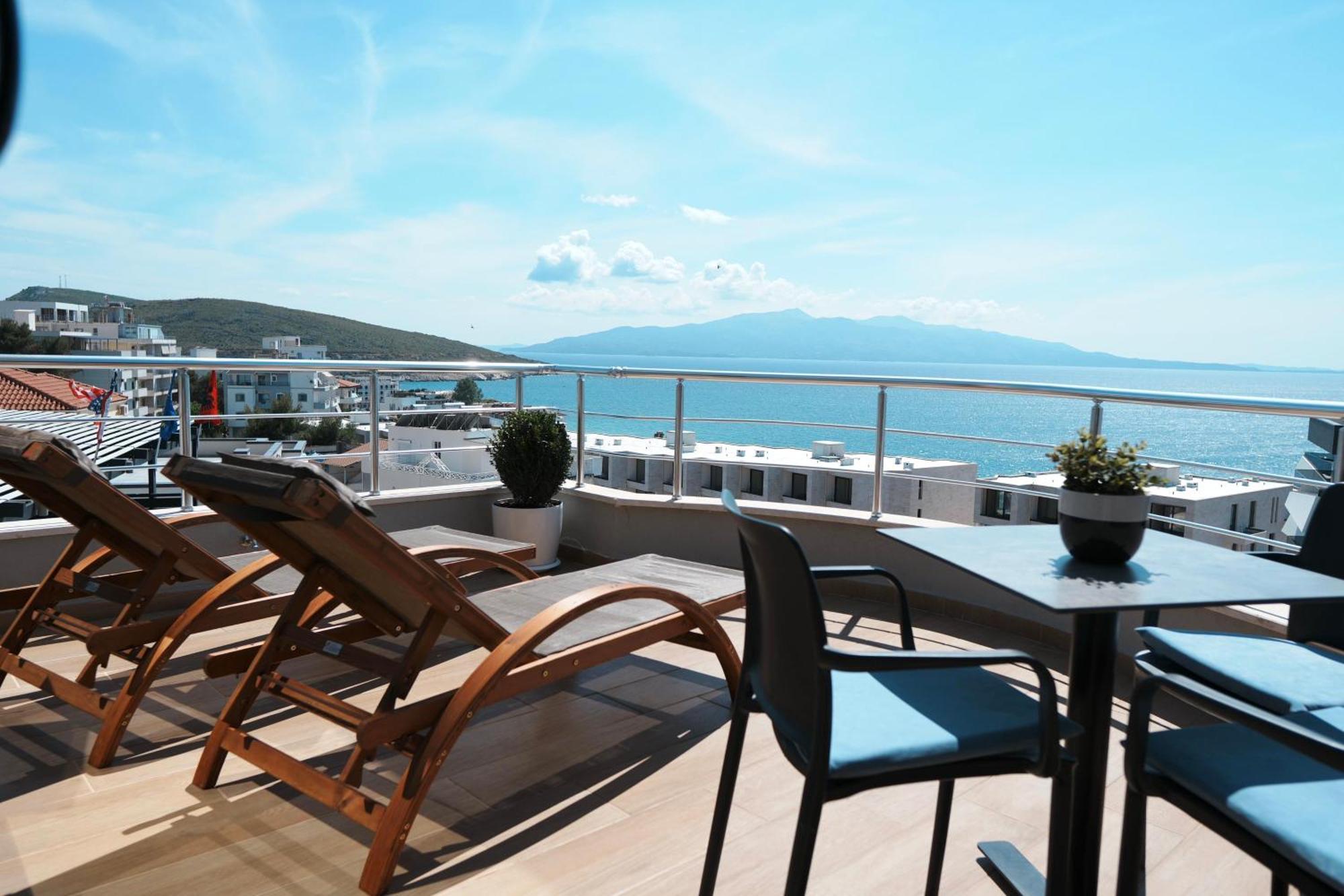 Hotel Blue Sky Saranda Dış mekan fotoğraf